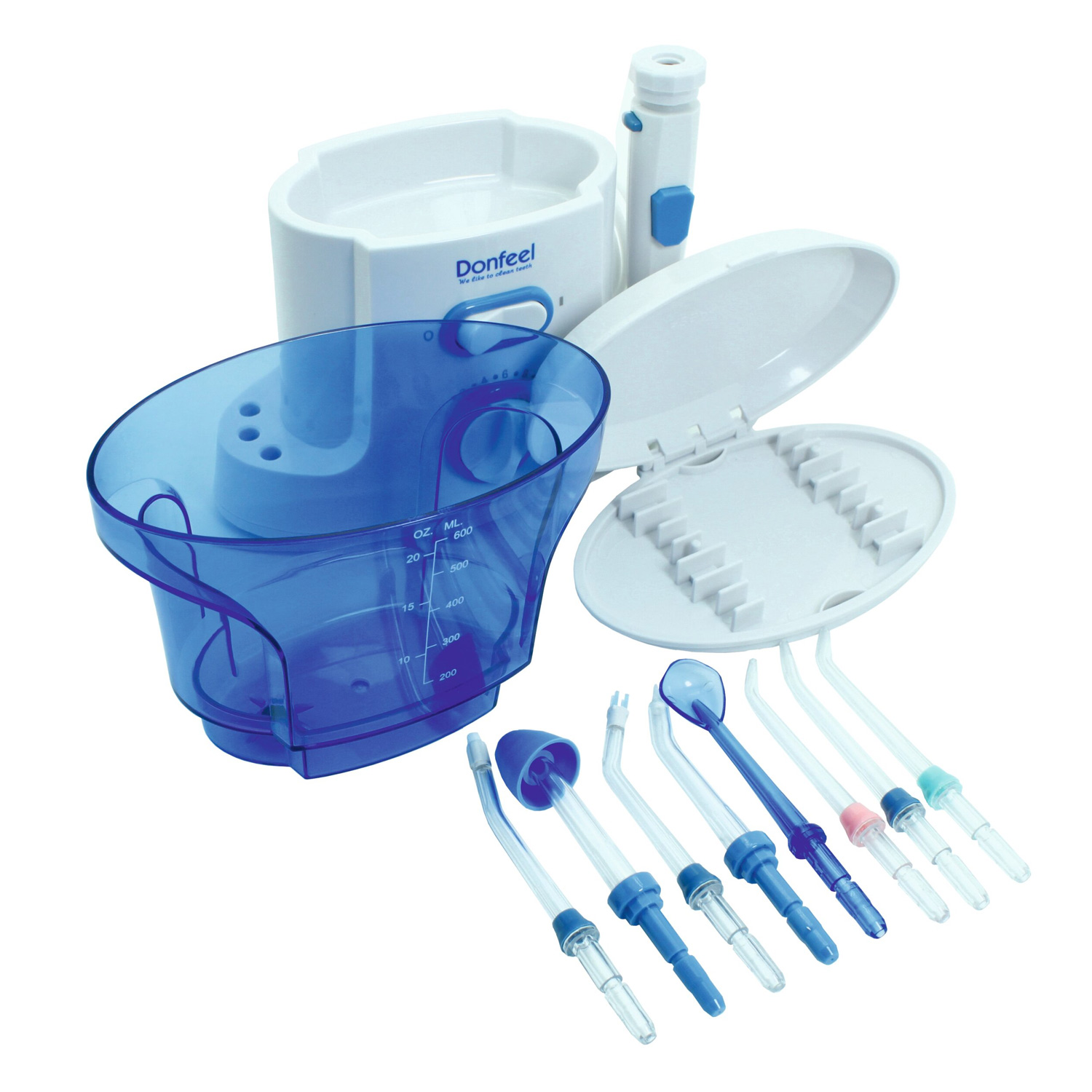 Ирригатор полости рта DONFEEL OR-850 электрический с 8 насадками - 4